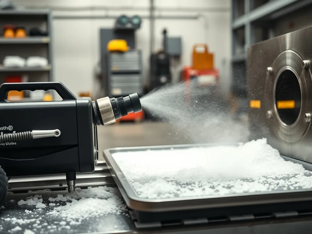 Maszyna do czyszczenia suchym lodem – jak wybrać i gdzie stosować